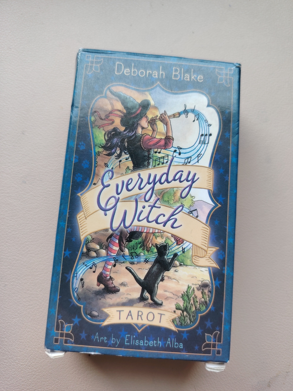 (FREE IN BUNDLE) Everyday Witch Tarot Deck by Deborah Blake probably counterfeit